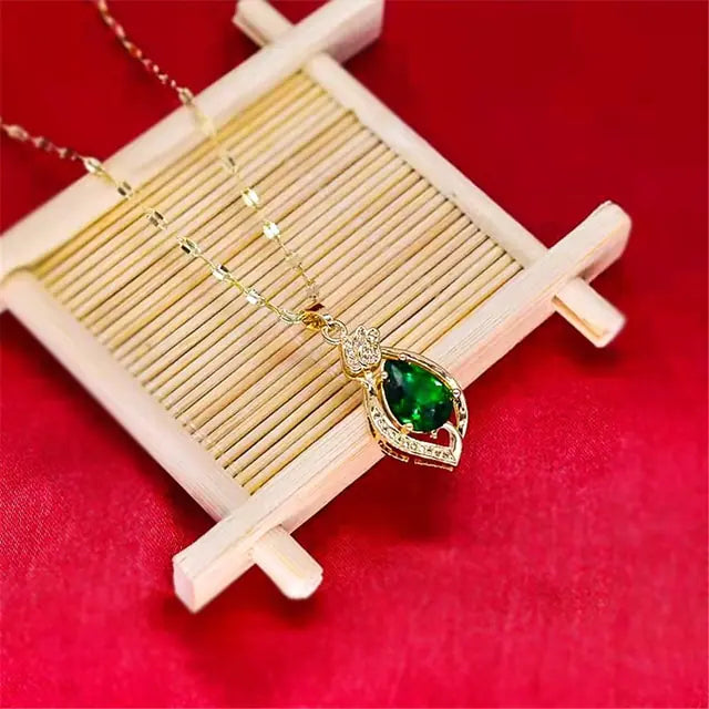 Heart Crystal Jewelry Set