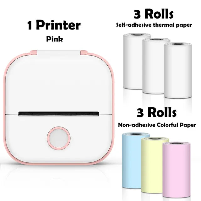 Mini Wireless Thermal Pocket Printer